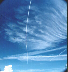 Aerosols Photographed in Santa Fe, New Mexico