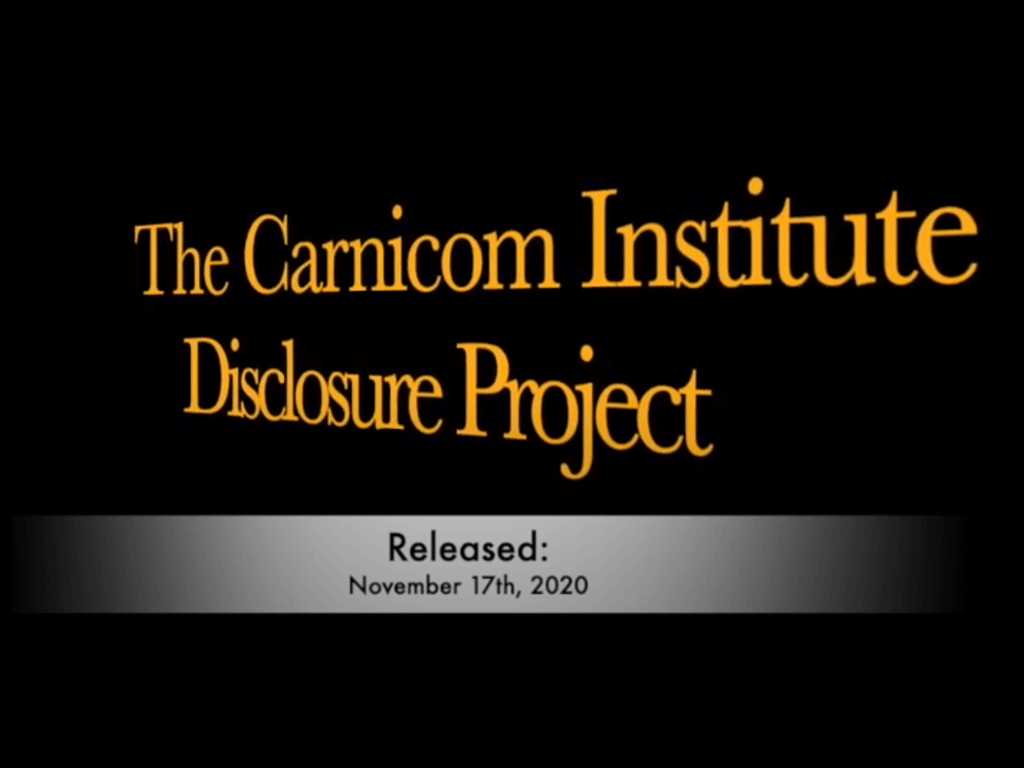 The Carnicom Institute Disclosure Project in Association with TransparentMediaTruth.com